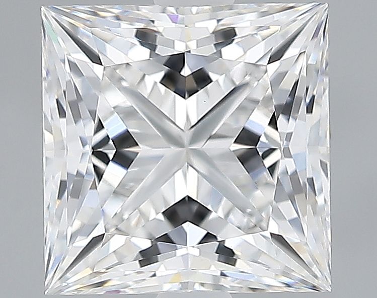 2.34 ct. princess Lab Grown Diamond front image