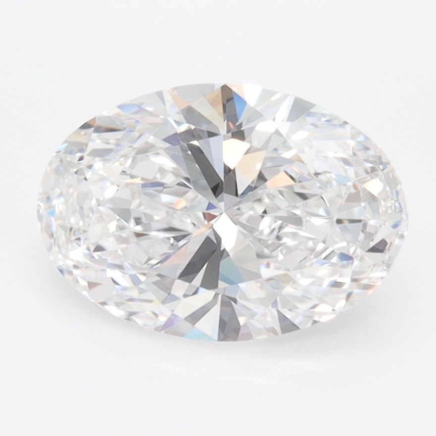 2.08 ct. oval Lab Grown Diamond front image