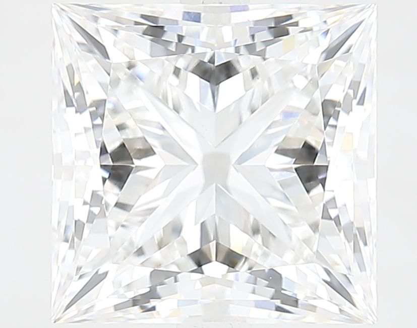 5.27 ct. princess Lab Grown Diamond front image