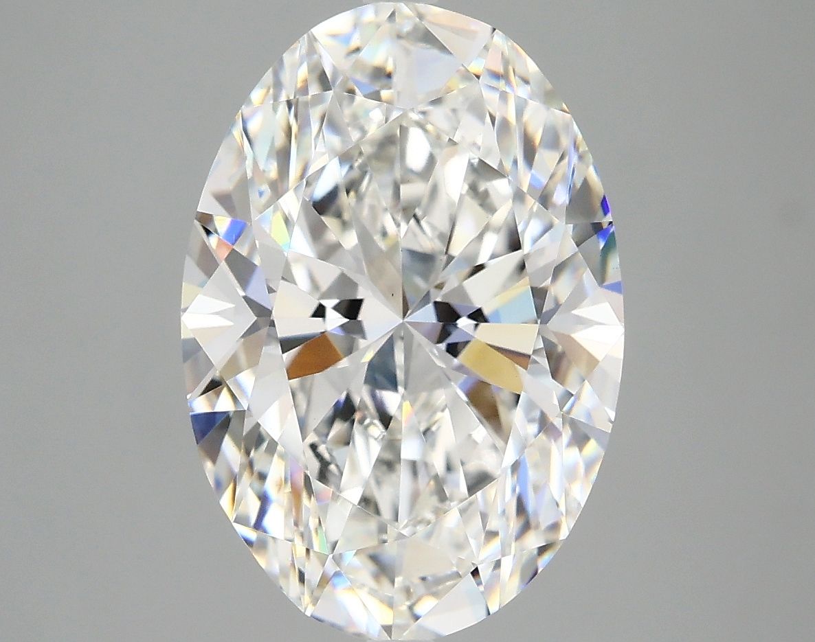 5.07 ct. oval Lab Grown Diamond front image