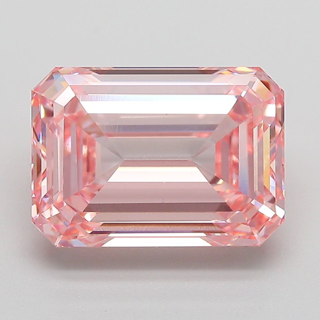 5.03 ct. emerald Lab Grown Diamond front image