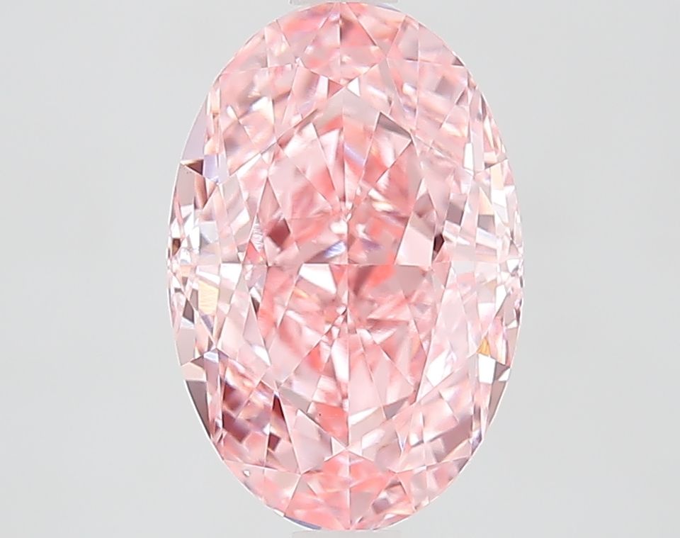 3.01 ct. oval Lab Grown Diamond front image