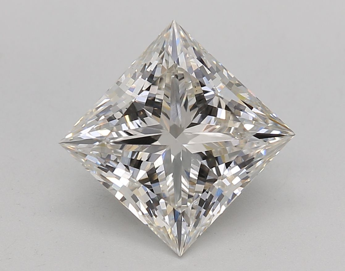 3.16 ct. princess Lab Grown Diamond front image