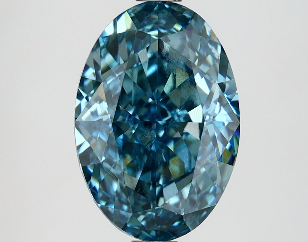 3.20 ct. oval Lab Grown Diamond front image