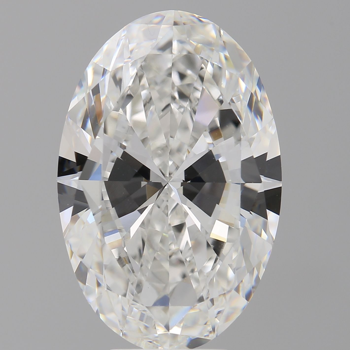 8.01 ct. oval Lab Grown Diamond front image