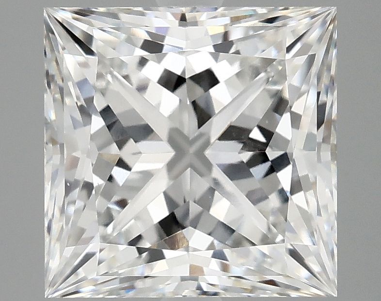 4.19 ct. princess Lab Grown Diamond front image