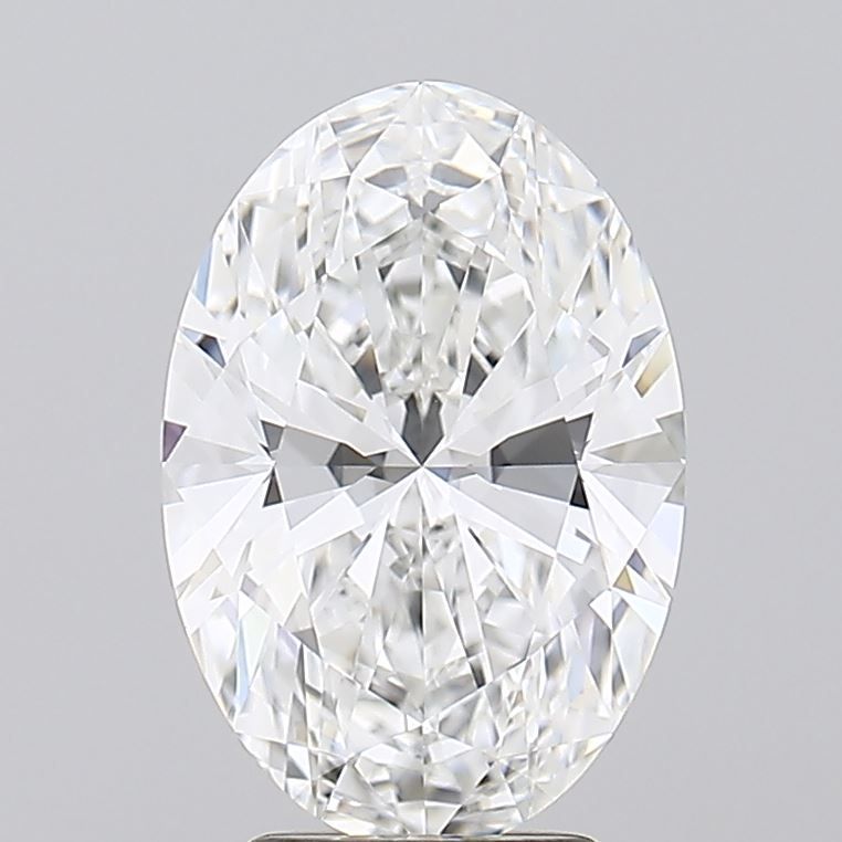 3.59 ct. oval Lab Grown Diamond front image