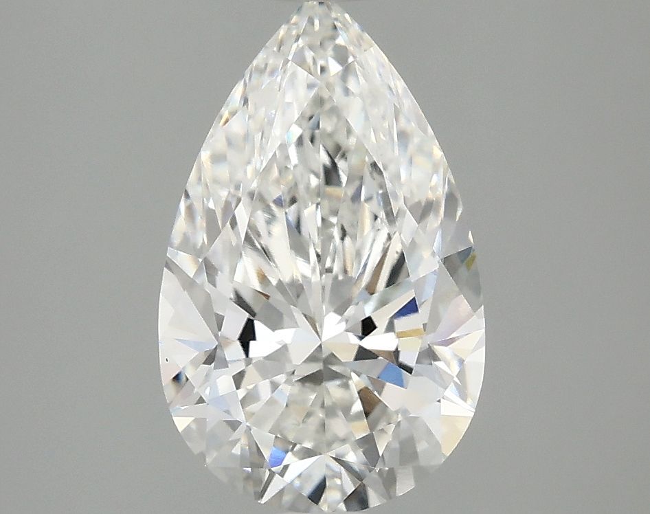 2.10 ct. pear Lab Grown Diamond front image