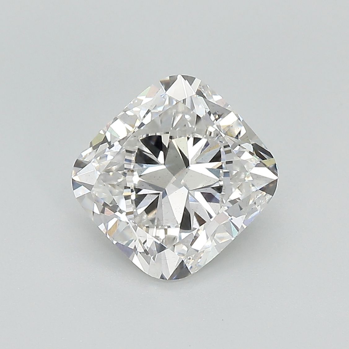 2.57 ct lab-grown Cushion brilliant Diamond