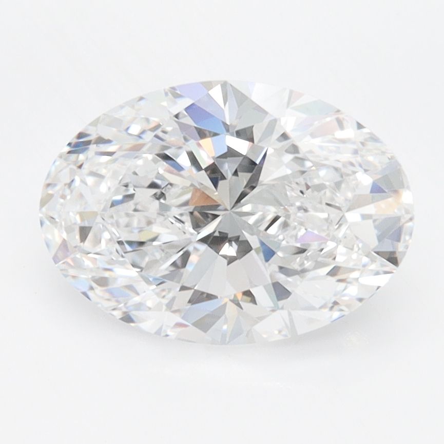 2.08 ct. oval Lab Grown Diamond front image