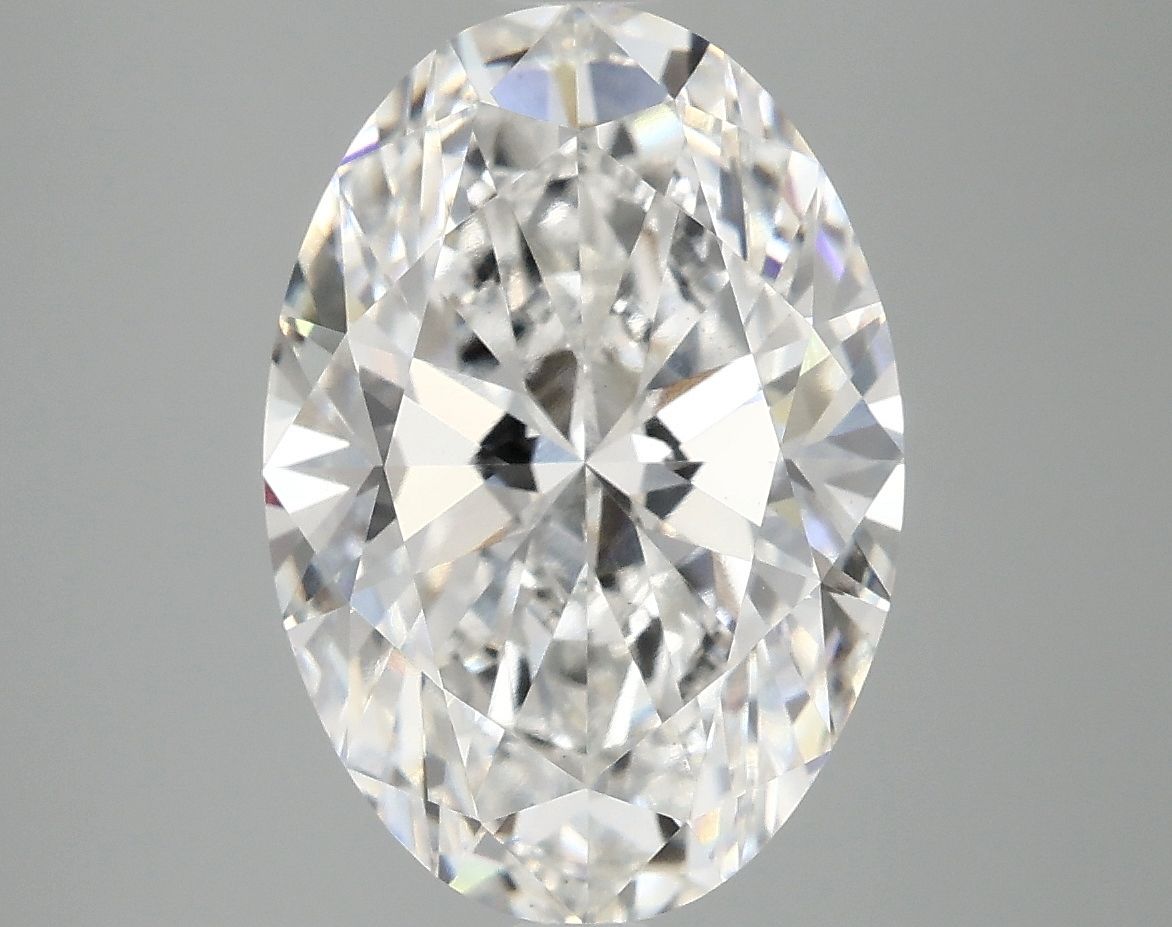 5.02 ct. oval Lab Grown Diamond front image