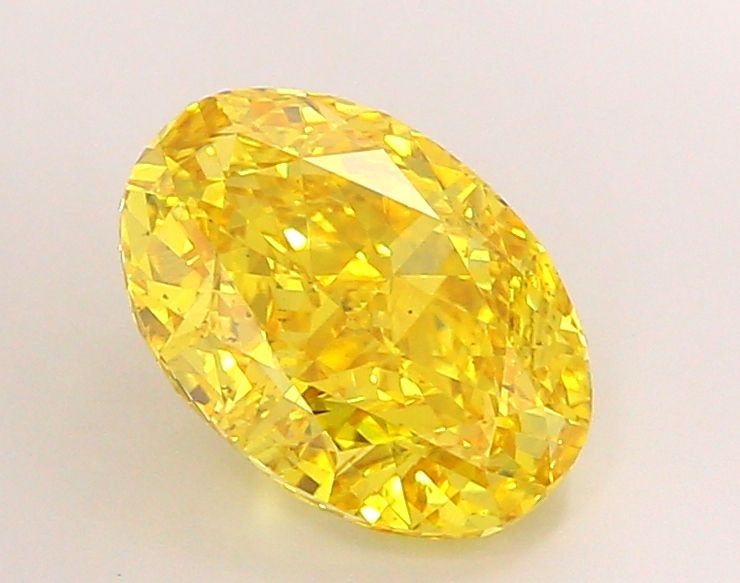 8.09 ct. oval Lab Grown Diamond front image