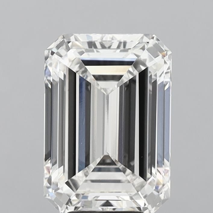 6.06 ct. emerald Lab Grown Diamond front image