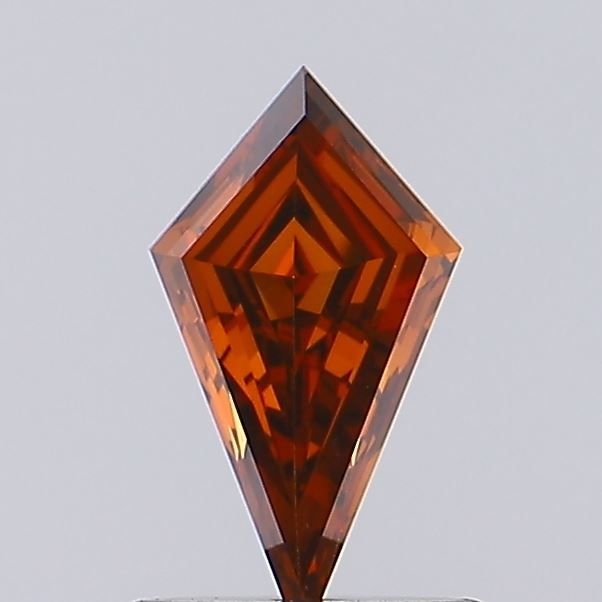 0.53 CT Fancy Deep Orange KITE