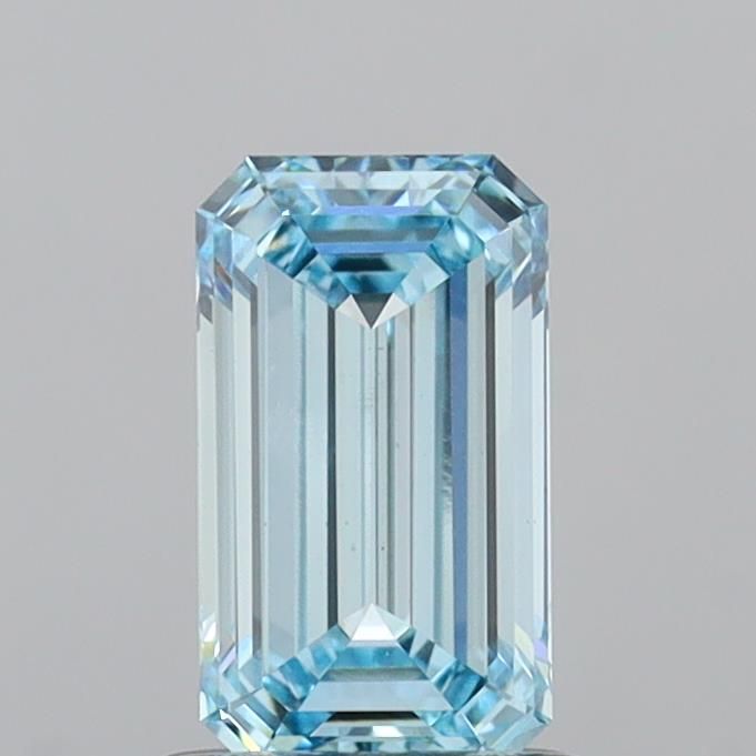 1.26 CT Fancy Vivid Blue EMERALD