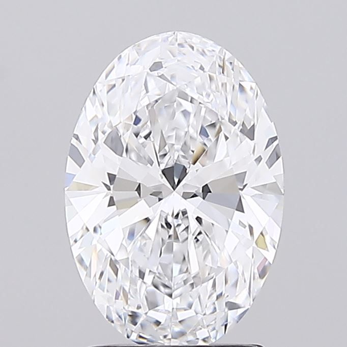 1.85 ct. oval Lab Grown Diamond front image