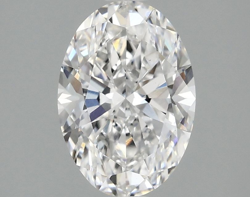 1.70 ct. oval Lab Grown Diamond front image
