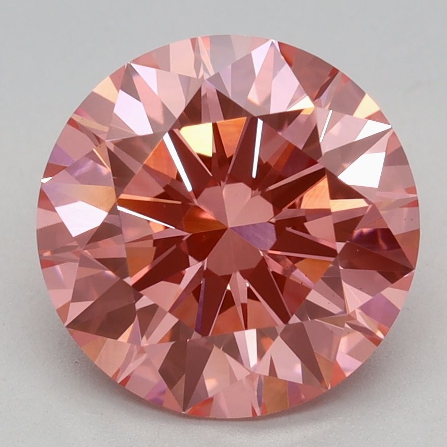 2.58 ct. round Lab Grown Diamond front image