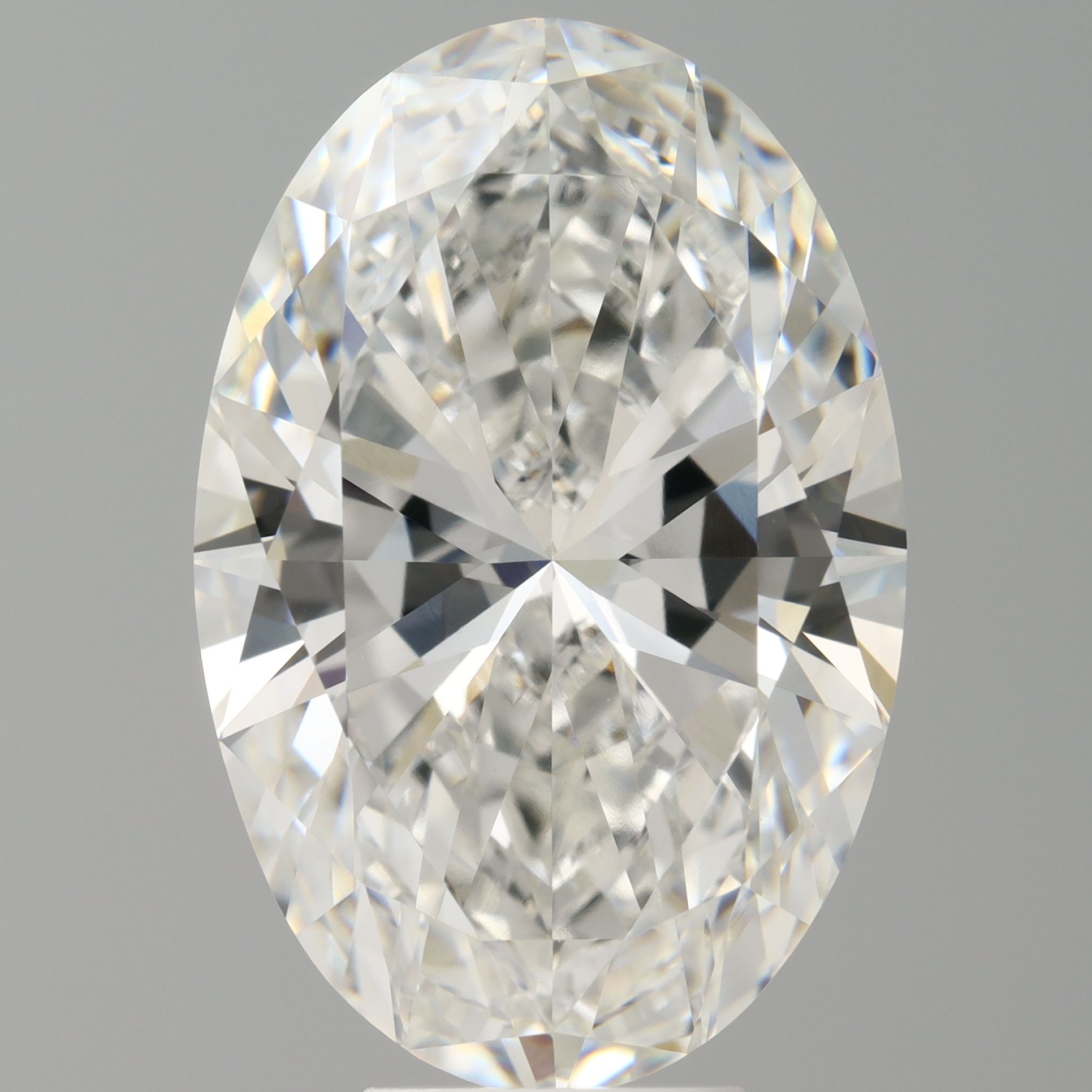 8.02 ct. oval Lab Grown Diamond front image