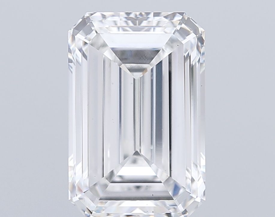 7.25 ct. emerald Lab Grown Diamond front image