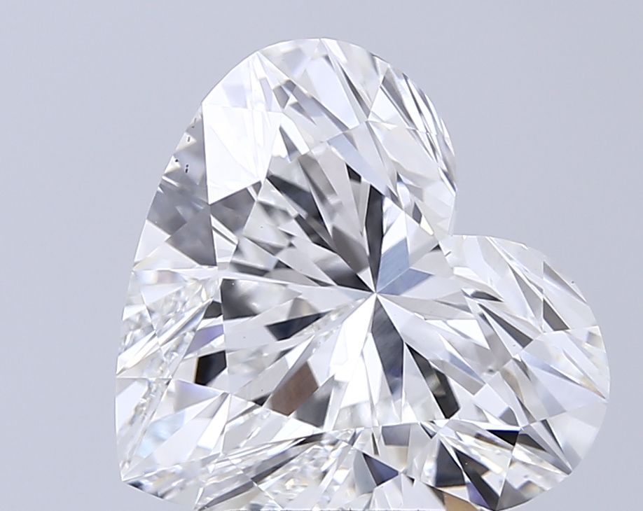 7.06 ct. heart Lab Grown Diamond front image
