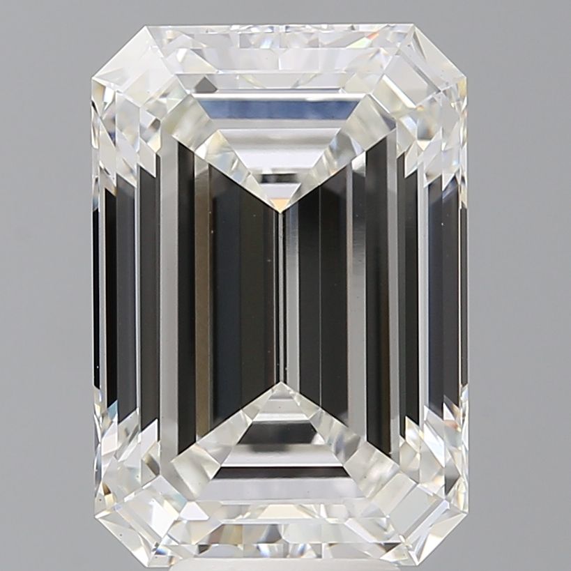 7.58 ct. emerald Lab Grown Diamond front image