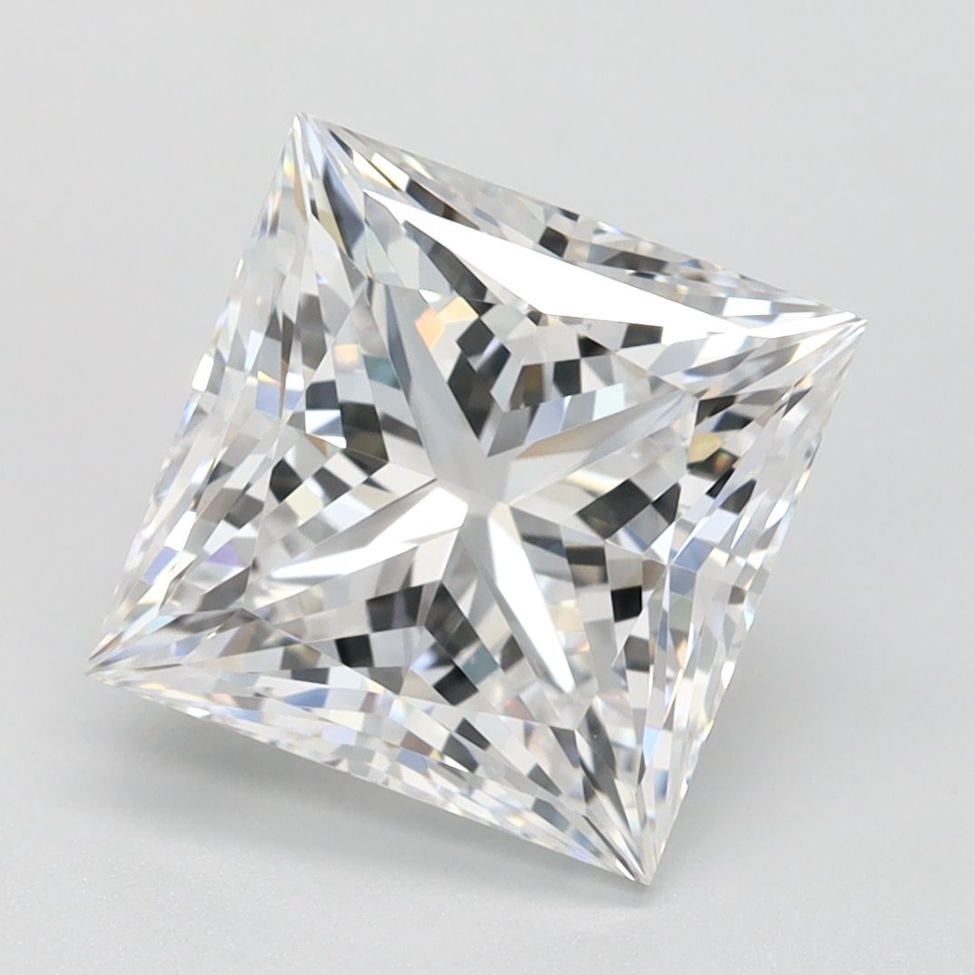 3.10 ct. princess Lab Grown Diamond front image