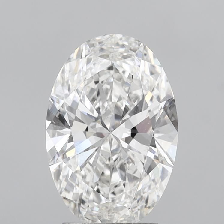 3.04 ct. oval Lab Grown Diamond front image