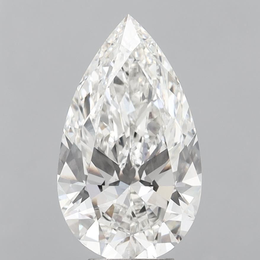 6.06 ct. pear Lab Grown Diamond front image