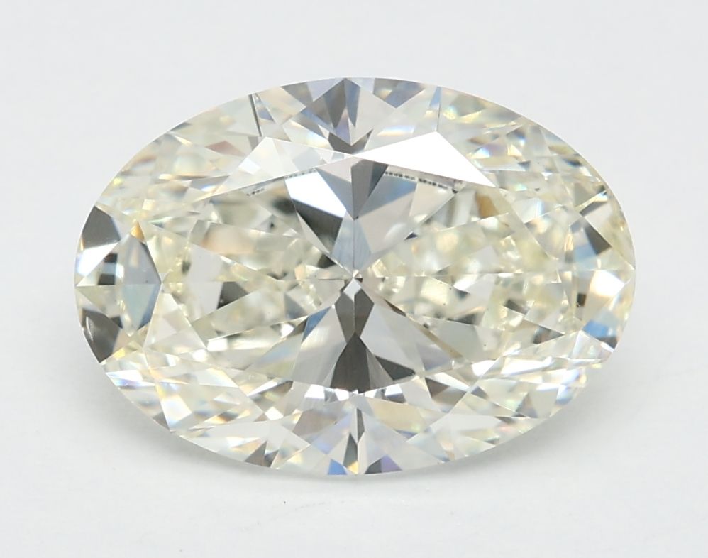 2.10 ct. oval Lab Grown Diamond front image