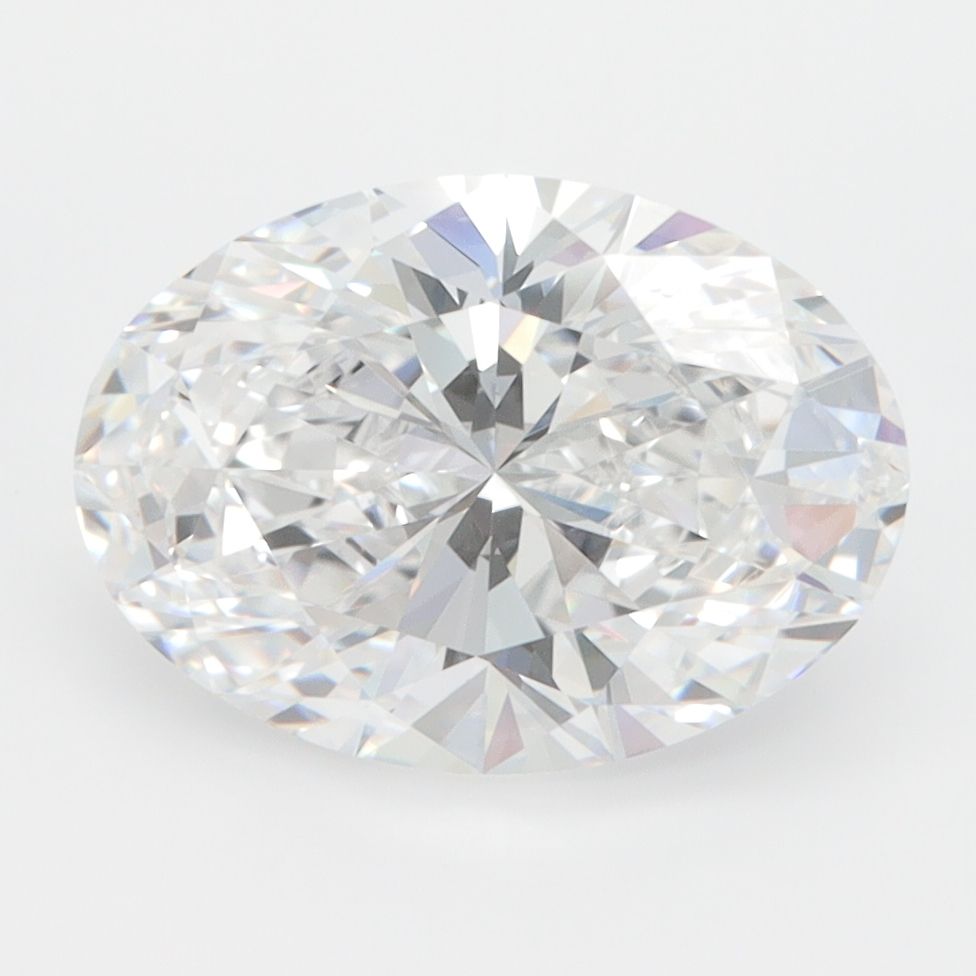 3.03 ct. oval Lab Grown Diamond front image