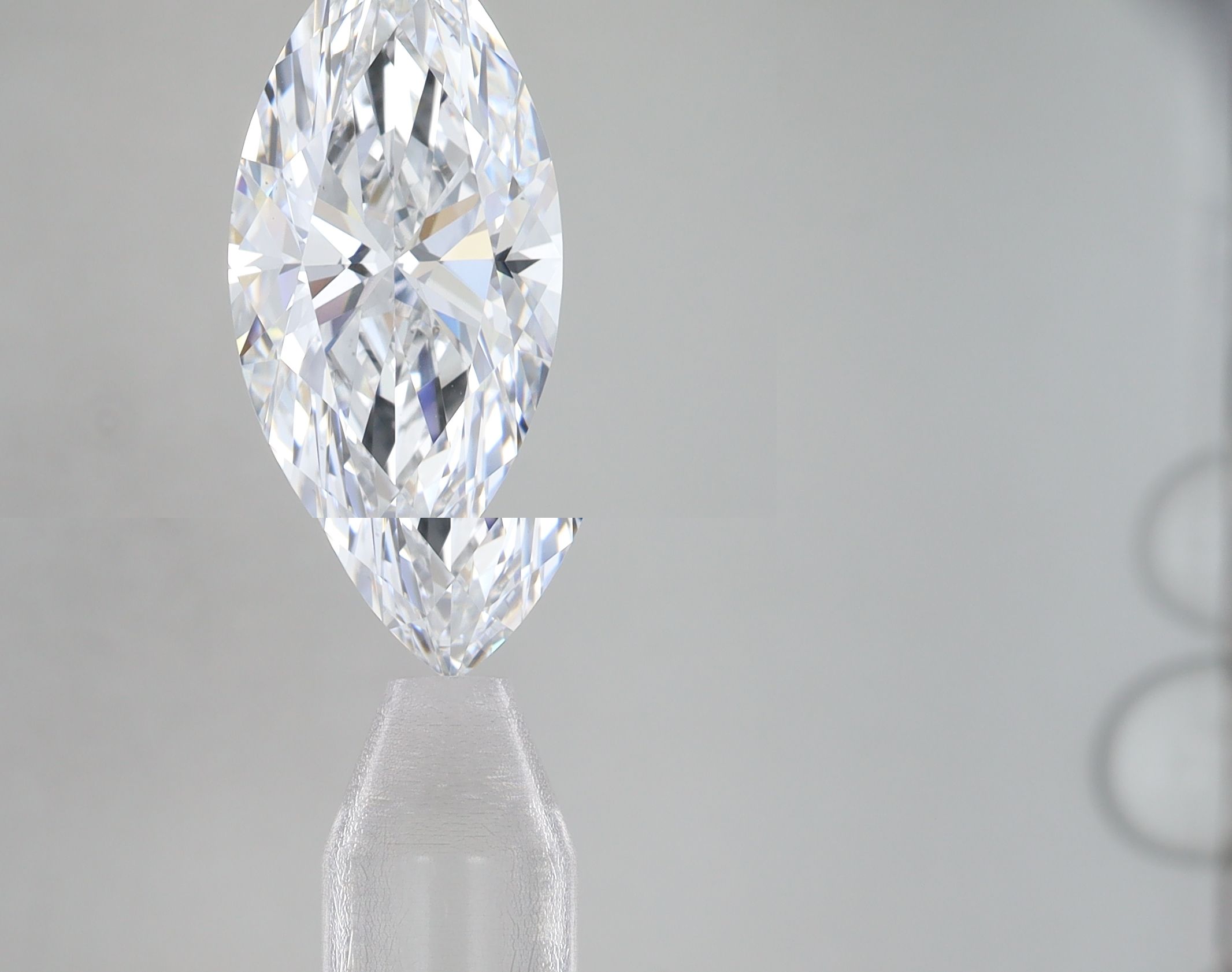 3.10 ct. emerald Lab Grown Diamond front image