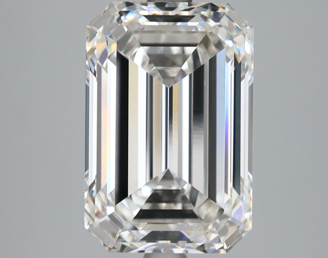 5.03 ct. emerald Lab Grown Diamond front image