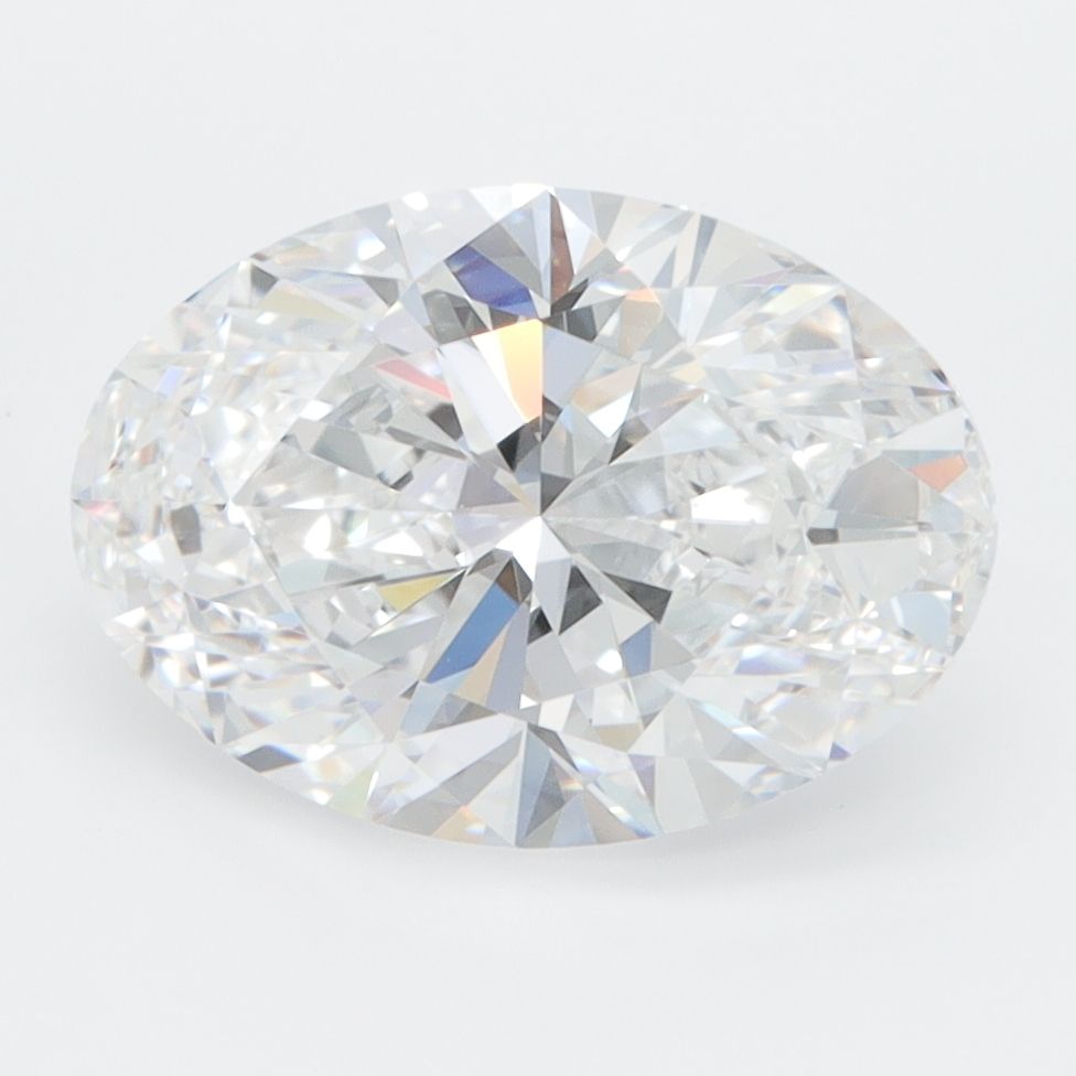 3.01 ct. oval Lab Grown Diamond front image