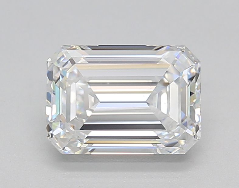 Diamant Émeraude 1.50 ct - Couleur D - Pureté VS2