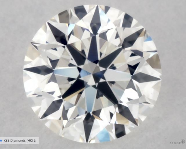 0.56 ct Round diamond