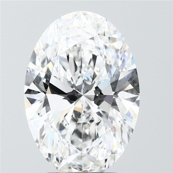 4.00 ct. oval Lab Grown Diamond front image