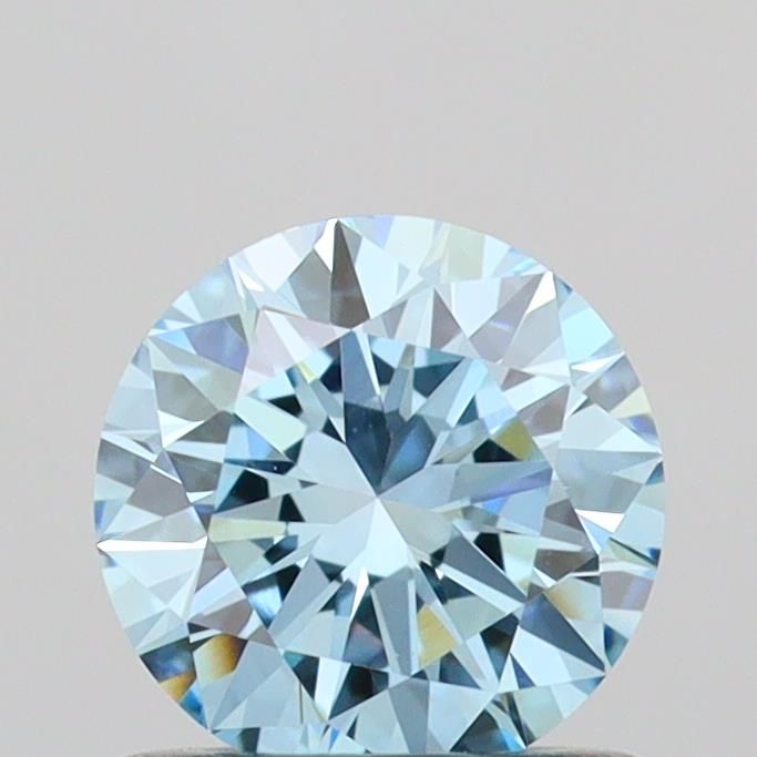 0.73 CT Fancy Vivid Blue ROUND