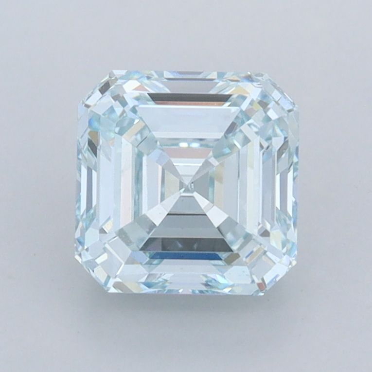 1.5 CT Fancy Intense Blue ASSCHER
