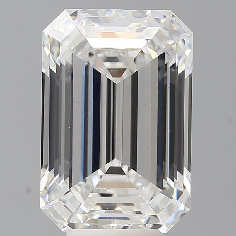 7.04 ct. emerald Lab Grown Diamond front image