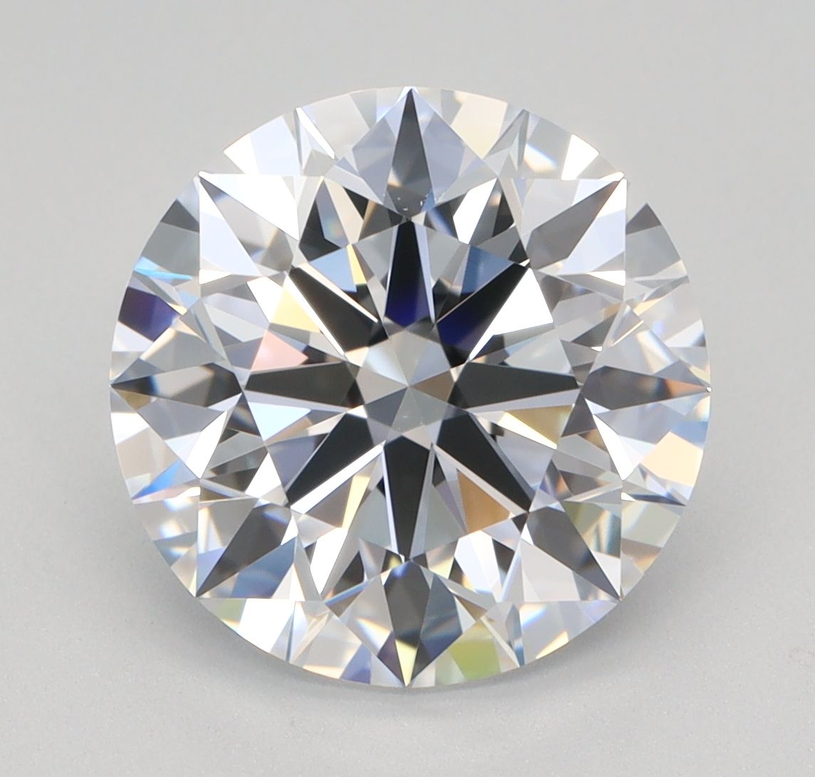 Diamant Rond 3.13 ct - Couleur D - Pureté VVS1