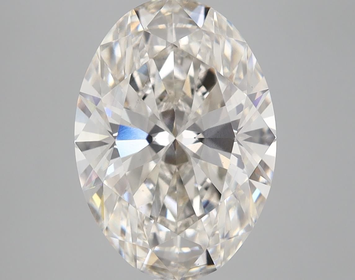 4.08 ct. oval Lab Grown Diamond front image