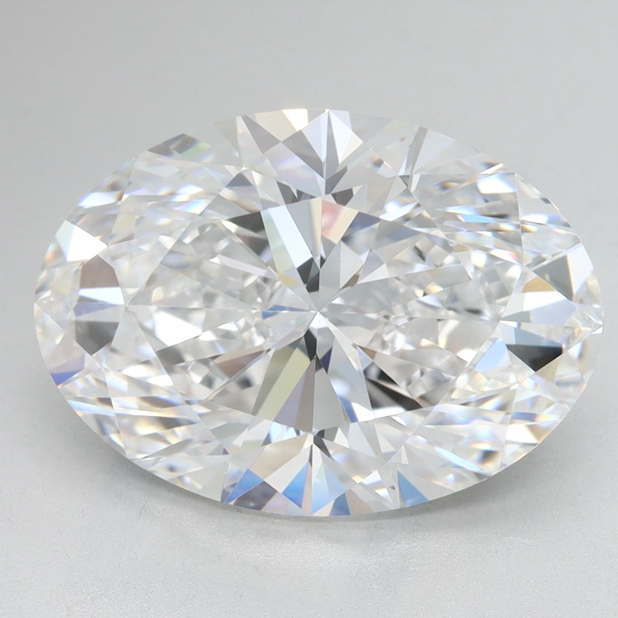 5.14 ct. oval Lab Grown Diamond front image
