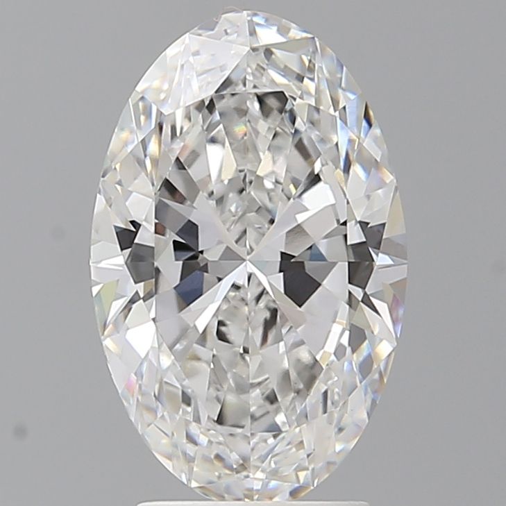 3.08 ct. oval Lab Grown Diamond front image