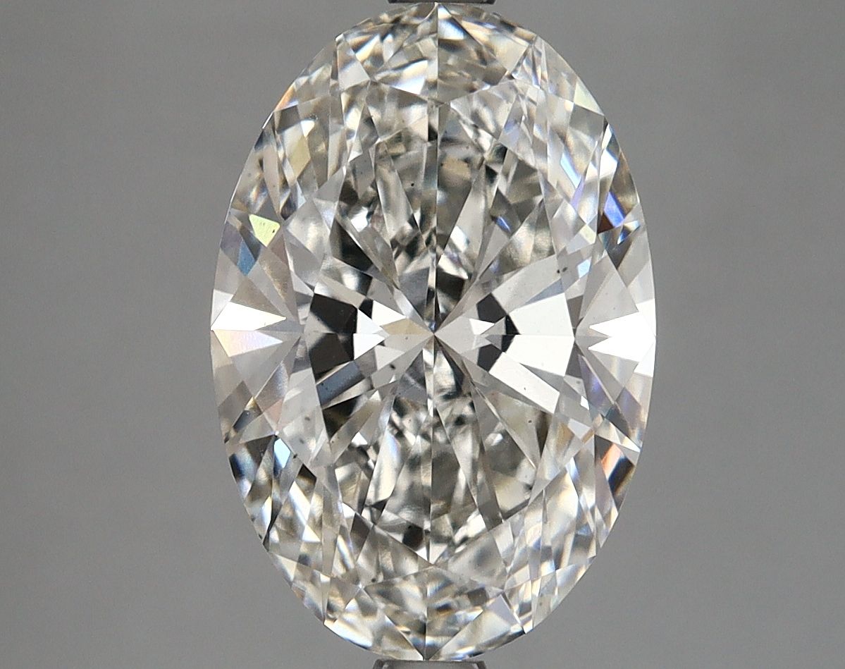 3.67 ct. oval Lab Grown Diamond front image