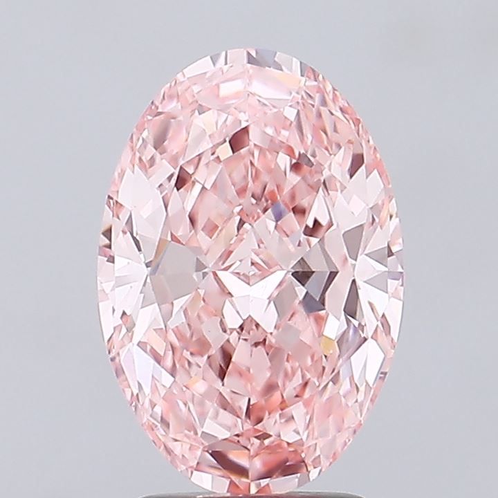 3.01 ct. oval Lab Grown Diamond front image