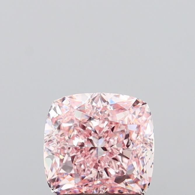 1.45 CT Fancy Intense Pink CUSHION MODIFIED