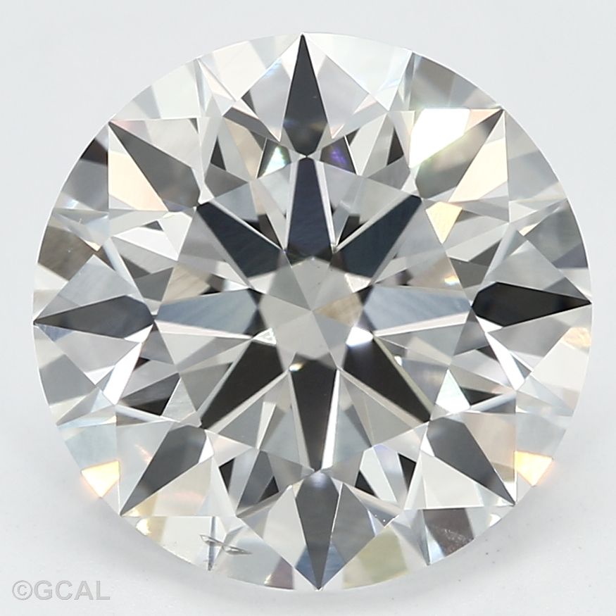 2.56 ct. round Lab Grown Diamond front image