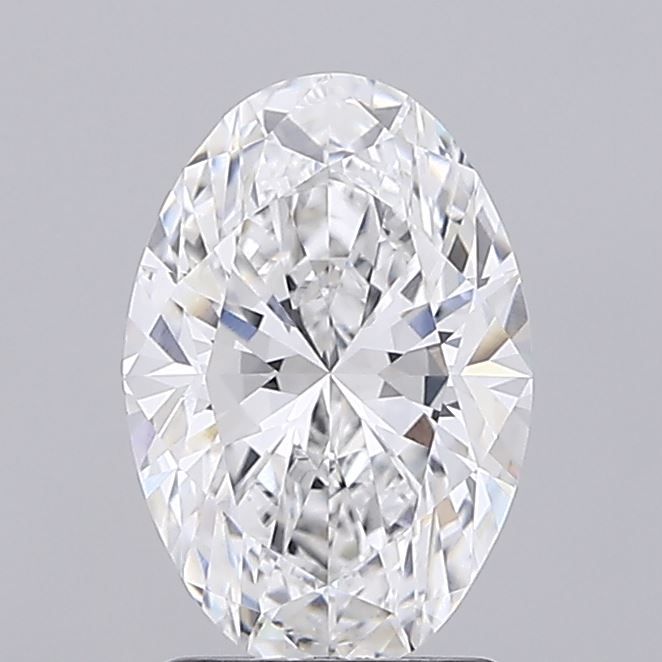 2.05 ct. oval Lab Grown Diamond front image