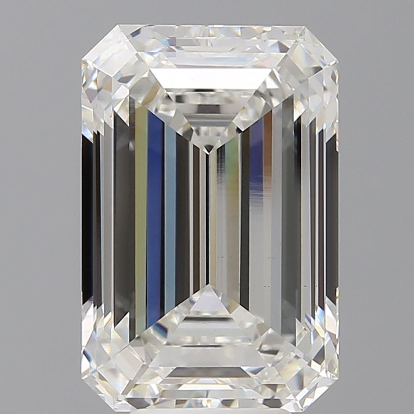 7.07 ct. emerald Lab Grown Diamond front image